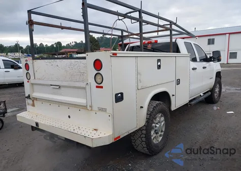 2015 Chevrolet Silverado 2500Hd Wt из США, поврежденный, VIN 1GB2KUEG0FZ521311